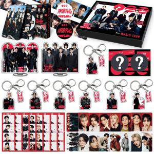BTSグッズ ARIRANG ギフトボックス フォトカード テープ セット バンタン トレカ アクリルスタンド K-POP韓国 キーホルダー ストラップ シールセット 防弾少年団