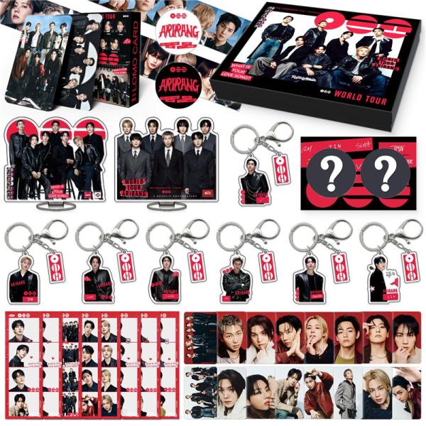 BTSグッズ ARIRANG ギフトボックス フォトカード テープ セット バンタン トレカ アクリ...
