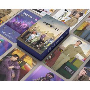 BTSグッズ フォト カード 55枚 セット トレカ バンタン 写真 フォトカード K-POP 韓国 アイドル LOMOカード 応援 小物 FREE FIRE ビーティエス
