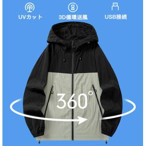 空調作業服 ファン付き 作業服 ワークマン ジ...の詳細画像4