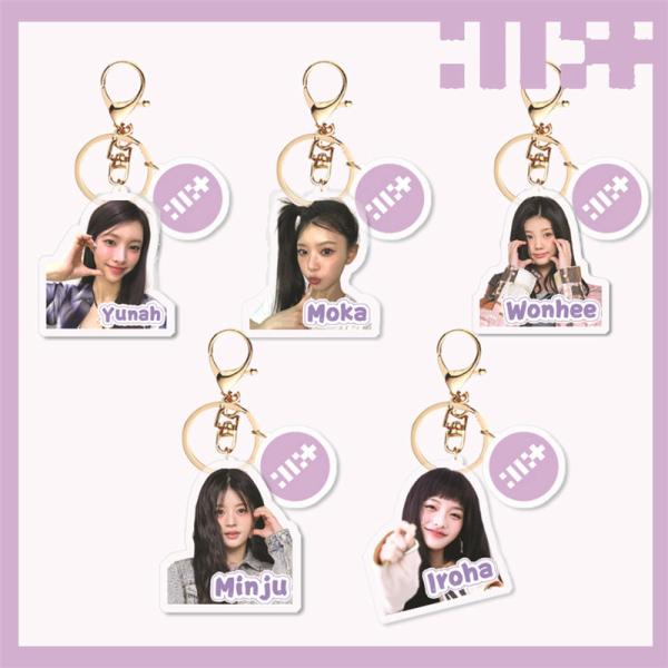 2番目半額 ILLITグッズ キーリング プラスチック アイリット キーホルダー グッズ キーチェー...