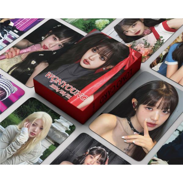 WonYoungグッズ フォト カード 55枚 セット トレカ IVE ウォニョン 写真 フォトカー...