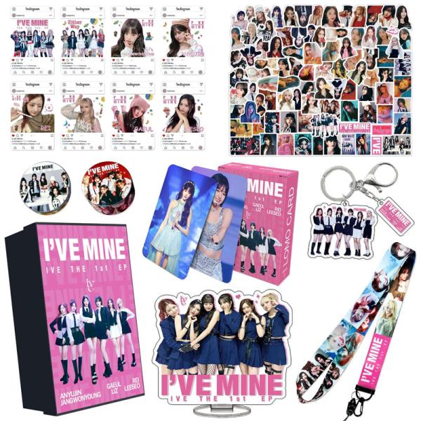 IVEグッズ ギフトボックス フォトカード アイヴ テープ セット トレカ I've MINE 写真...