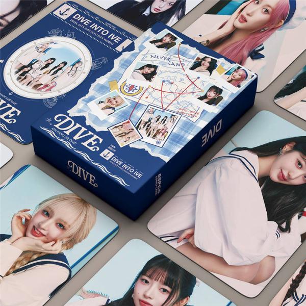 IVEグッズ フォト カード 55枚 セット トレカ アイヴ 写真 全員 フォトカード K-POP ...