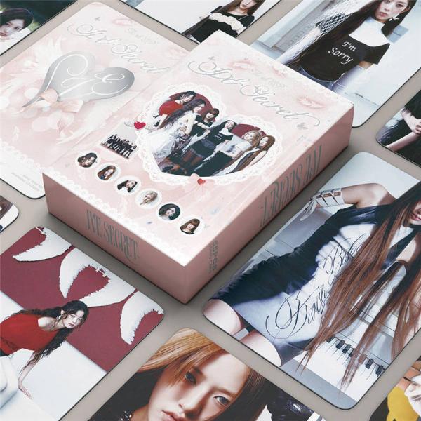 IVEグッズ フォト カード 55枚 セット トレカ アイヴ 写真 全員 フォトカード K-POP ...