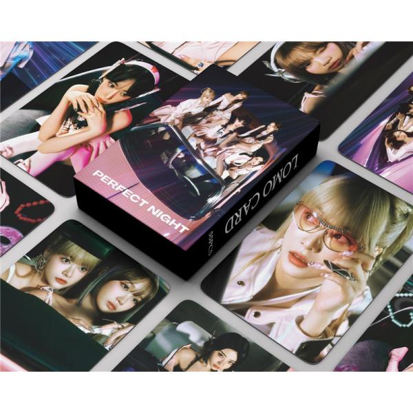 LE SSERAFIMグッズ フォト カード 55枚 セット トレカ ルセラフィム 写真 全員 フォ...