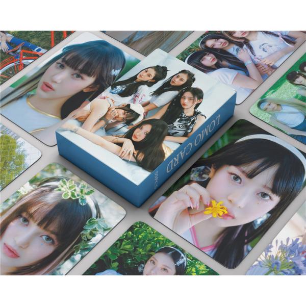 New Jeansグッズ フォト カード 55枚 セット トレカ ニュージーンズ 写真 全員 Sup...