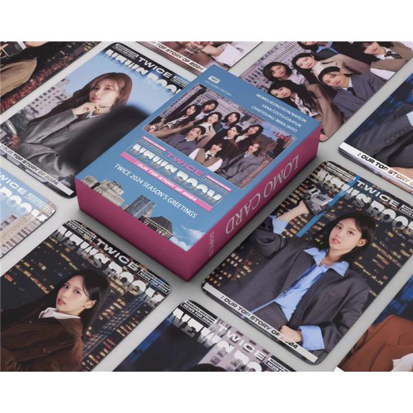 TWICEグッズ フォト カード 55枚 セット トレカ トゥワイス NEWS ROOM 写真 全員...