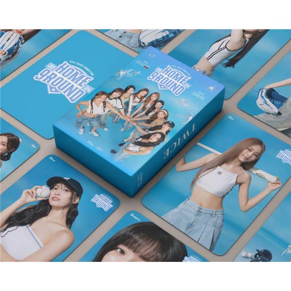 TWICEグッズ フォト カード 55枚 セット トレカ トゥワイス 写真 全員 HOME 9ROU...