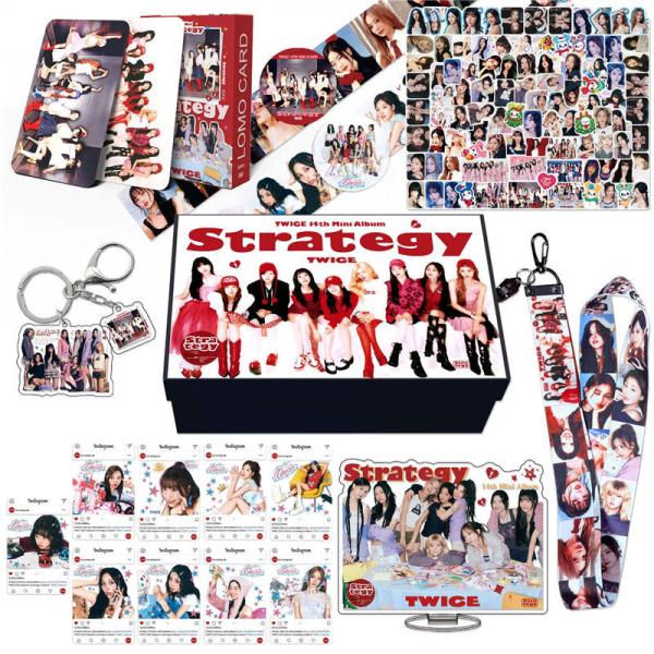 TWICEグッズ ギフトボックス フォトカード トゥワイス テープ セット トレカ STRATEGY...