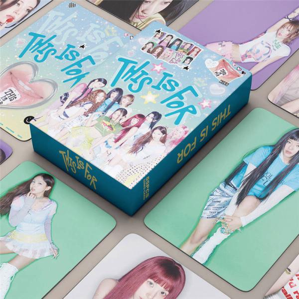 TWICEグッズ フォト カード 55枚 セット トレカ トゥワイス 写真 全員 This is f...