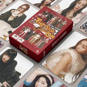 TWICEグッズ フォトカード 55枚セット トレカ トゥワイス 写真 全員 TEN THE STORY GOES ON フォトカード KPOP 韓国 応援 小物 LOMOカード MOMO MINA SANA ONCE