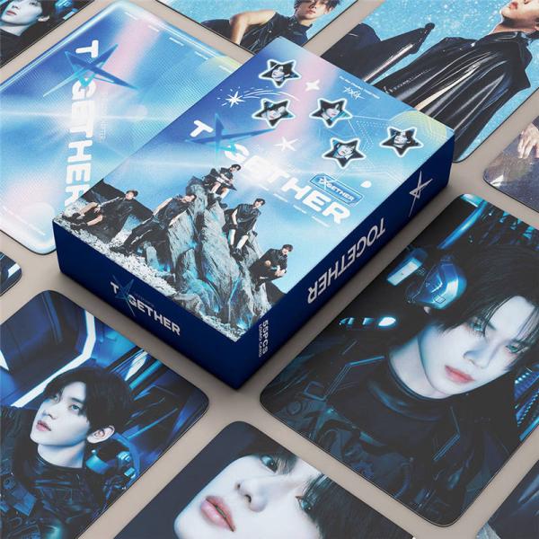 TXTグッズ フォト カード 55枚 セット トレカ TOMORROW X TOGETHER 写真 ...