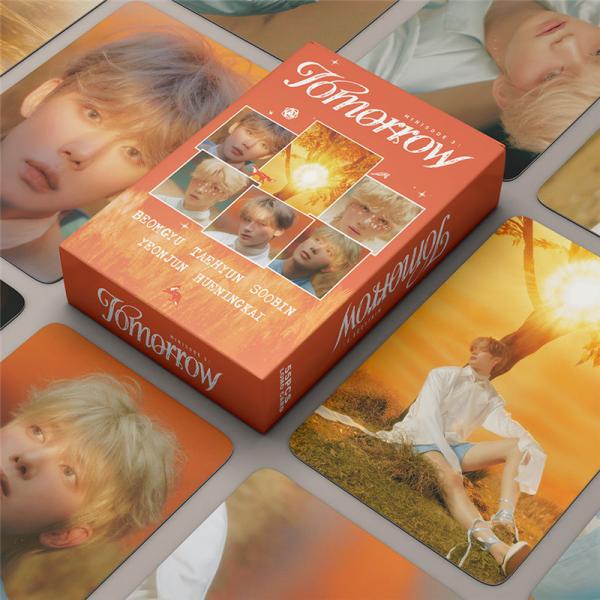 TXTグッズ フォト カード 55枚 セット トレカ TOMORROW X TOGETHER 写真 ...