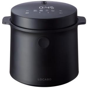 LOCABO ロカボ 糖質カット炊飯器 ブラック 糖質制限 ダイエット JM-C20E-B｜twc-miyabi