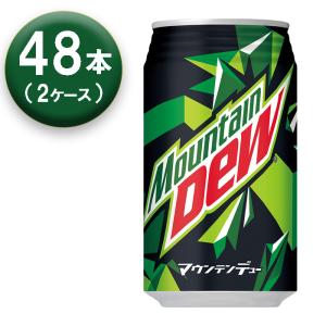 【2箱】 サントリー マウンテンデュー 350ml 缶 ×24本 ×2箱 Mountain Dew｜twc-miyabi