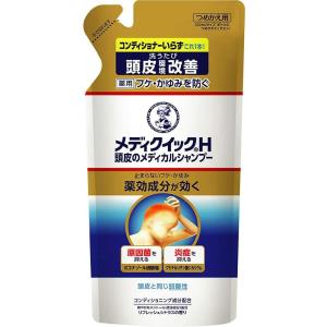 【メール便送料無料×2個セット】メディクイックH 頭皮のメディカルシャンプー つめかえ用 280ml...