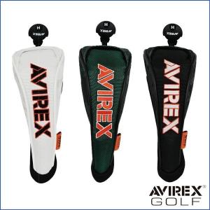 クリアランス30％OFF ヘッドカバー ユーティリティ用 UT用  AVIREX アビレックス ゴルフ AVXBA1-8UT メンズ レディース