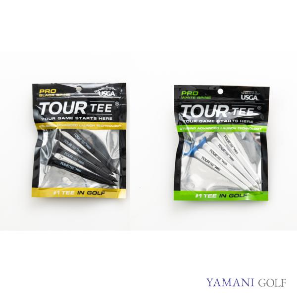 ヤマニゴルフ ゴルフ Tour Tee PRO PACK ツアーティープロパック 1パック4本入り ...