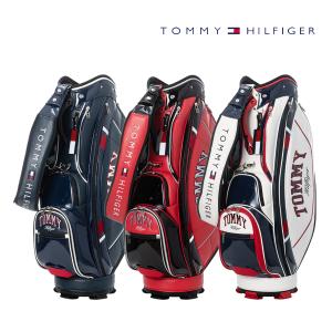 トミーヒルフィガー キャディーバッグ 中古 ※新品ネームプレート付 TOMMY HILFIGER トミーヒルフィガー スタンドキャディバッグ