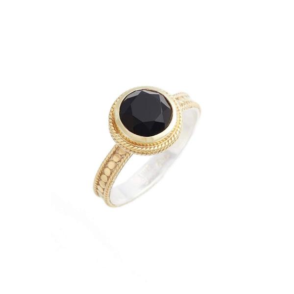 Anna Beck Designs 18k Gold-Plated Stone Ring, Size...