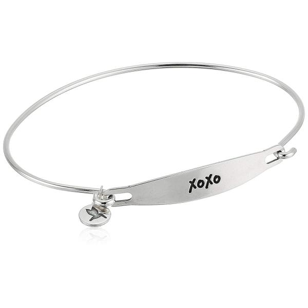 Chamilia XOXO Medium/Large Silver Bangle Bracelet