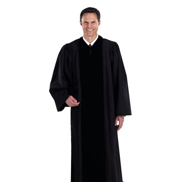 Black Pastor / Pulpit Robe (Medium 55)