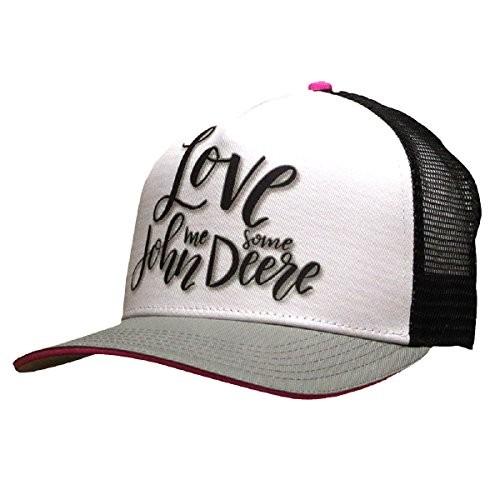 John Deere Brand Love Black Adjustable Hat - 23080...