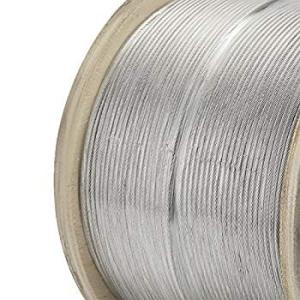 Happybuy Stainless Steel Cable 500ft 1/8" 1x19 Steel Cable Wire Rope G｜twilight-shop