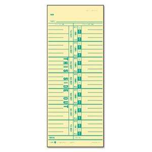 top1257???時間カードfor Acroprint and Simplex