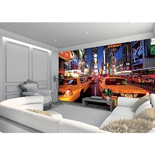 1Wall New York Taxi Time Square Wall Mural by 1Wal...
