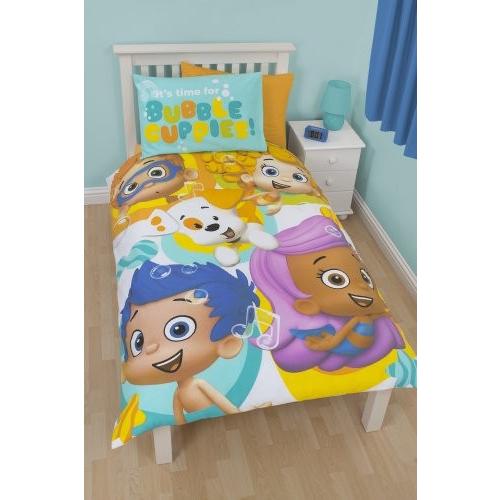 バブルGruppiesスプラッシュSingle Panel Duvet Set