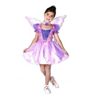 Butterfly 3pc Childs Fancy Dress Costume L 146cm｜twilight-shop