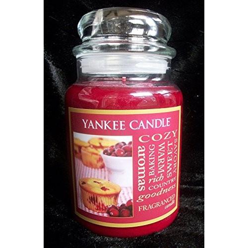Cranberry Harvest Large Jar Candle???Yankee Candle