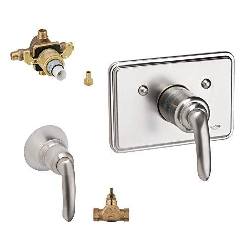 Grohe k19263???34331rv3-en0?Taliaタブとシャワーバルブキット、つや消...