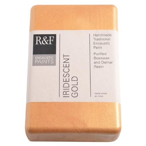 R&amp;F Encaustic 333ml Paint, Iridescent Gold by R&amp;F ...