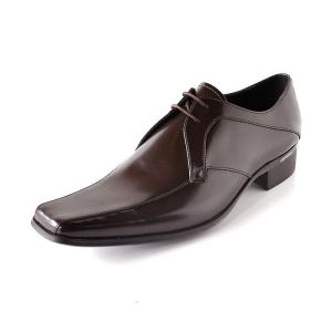 即日発送可 ポイント15倍&amp;QUOカードプレゼント キャサリンハムネット 3948 KATHARINE HAMNETT LONDON 本革 ビジネスシューズ 紳士靴 ダークブラウン