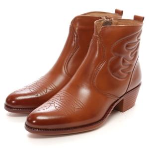 サイズ24.0cm〜30.0cm 定価13,824円 テキサス TEXAS ウエスタンブーツ 5521 撥水 日本製 本革 ヒールアップシューズ 牛革 革靴 キャメル
