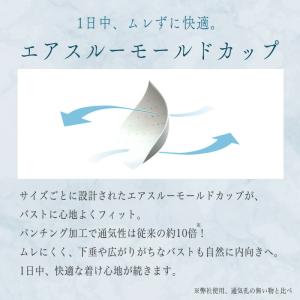 ツインクロス 風通り美胸ブラ カドリールプラス...の詳細画像3