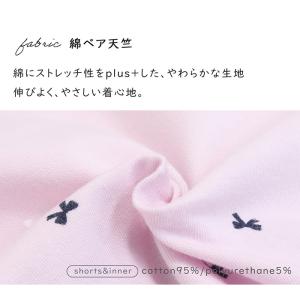 下着 パンツ ジュニア 女児 女の子 総柄リボ...の詳細画像3