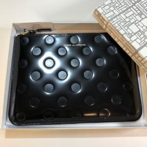 a⭐︎COMME des GARÇONS 　ポルカドット　ケース 楽天市場】コムデギャルソン COMME DES GARCONS ポーチ ブラック