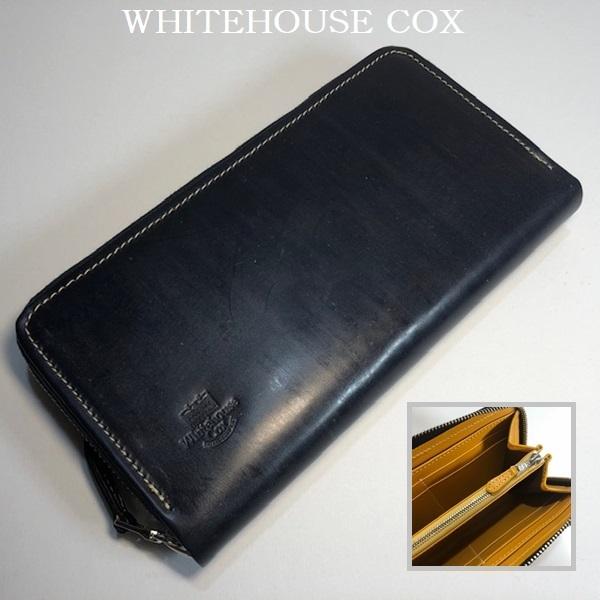 【アウトレット】Whitehouse Cox ホワイトハウス コックス  ラウンドファスナー ブライ...