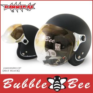 バイク ヘルメット ジェット ヘルメット ダムトラックス バブルビー DAMMTRAX BUBBLEBEE 全6色