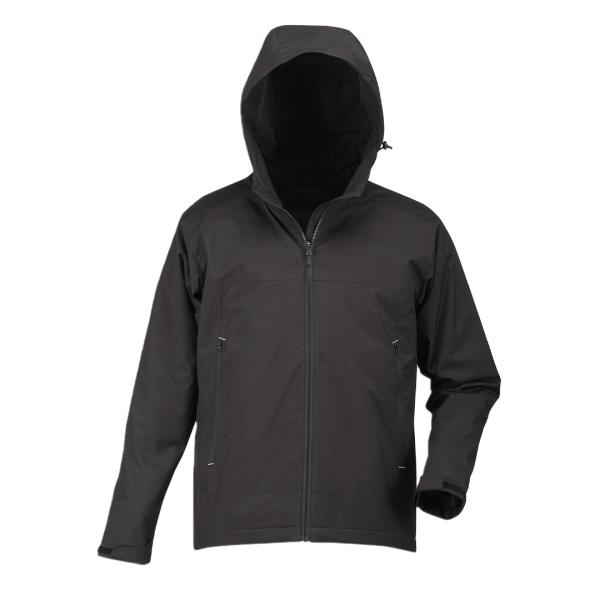 防寒 断熱 ジャケット(ブラック/LL) 超軽量 着る断熱材 Y-WARM 耐水圧10,000mm ...