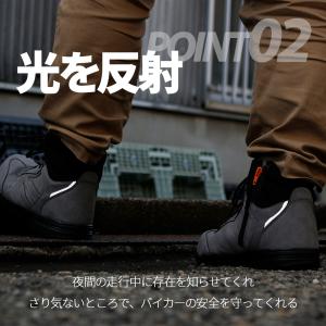 【お盆直前SALE!!】バイクシューズ ライデ...の詳細画像3