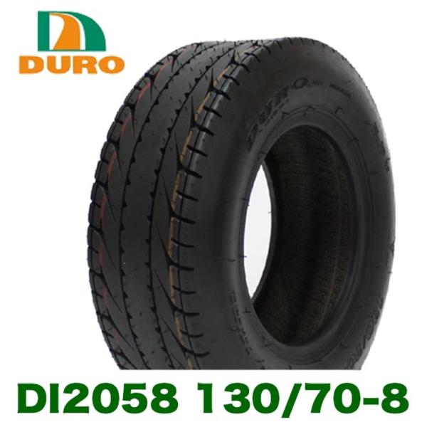 予約5/29頃出荷 130/70-8 42L TL 8インチ DI2058 DURO ダンロップ O...