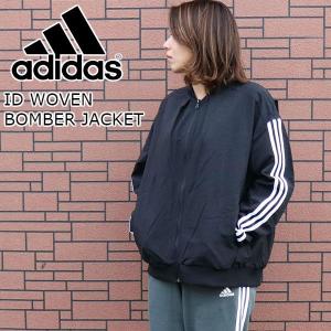 adidas アディダスMA1ブルゾンレディースLネイビーキルティング