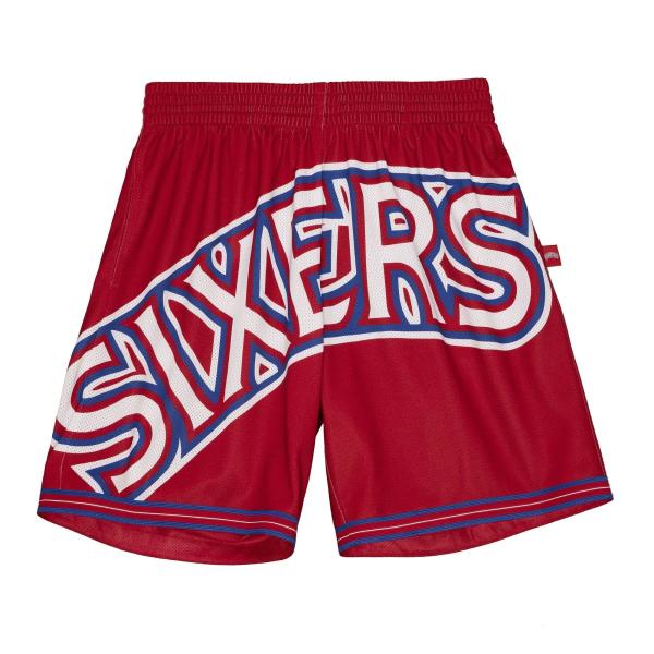 NBA フィラデルフィア シクサーズ バスケットパンツ ハーフパンツ 76ers Big Logo ...
