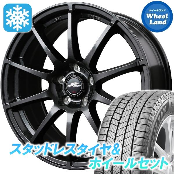 スタッドレスセット ステップワゴン RK1 ブリザック VRX3 195/65R15 91Q MID...