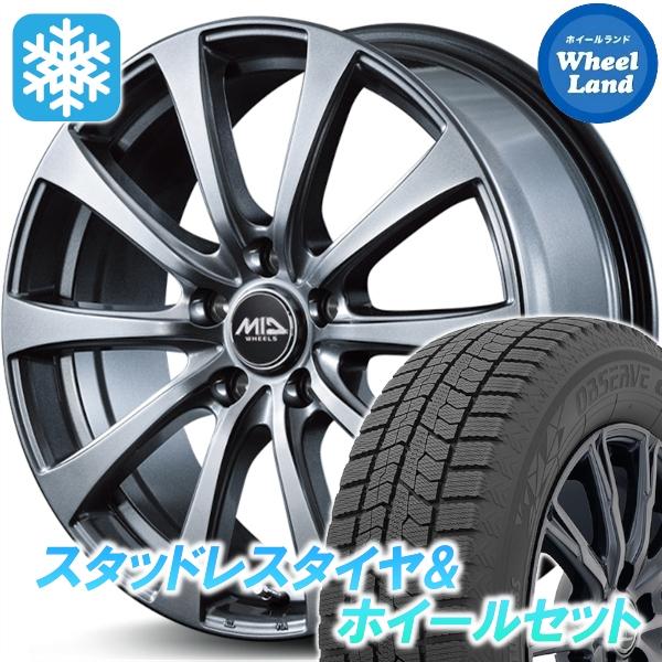 スタッドレスセット デリカＤ：５ CV5W 2WD オブザーブ GIZ2 215/60R16 95Q...